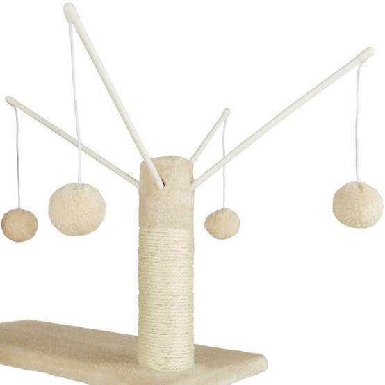 Helloshop26 - Arbre à chat 165 cm beige - Imagen 7