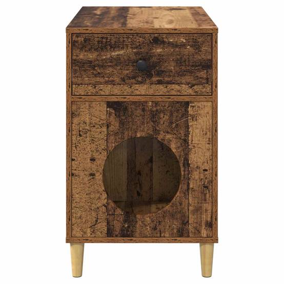 Chatiere bois marron 72 x 42,5 x 70 cm - Prolenta premium p365.9 - Image 7