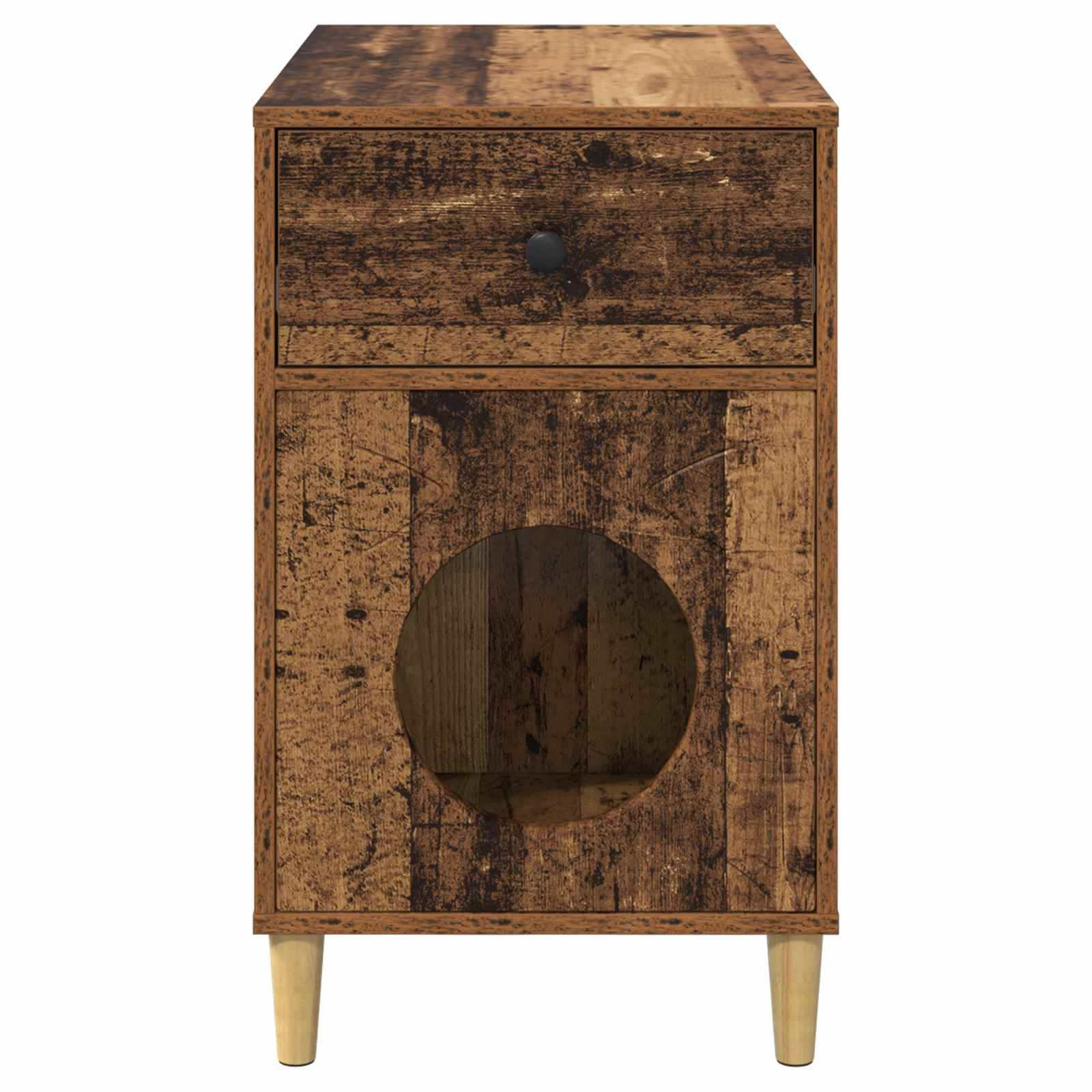 Chatiere bois marron  72 x 42,5 x 70 cm  - Prolenta premium p365.9 - Image 7