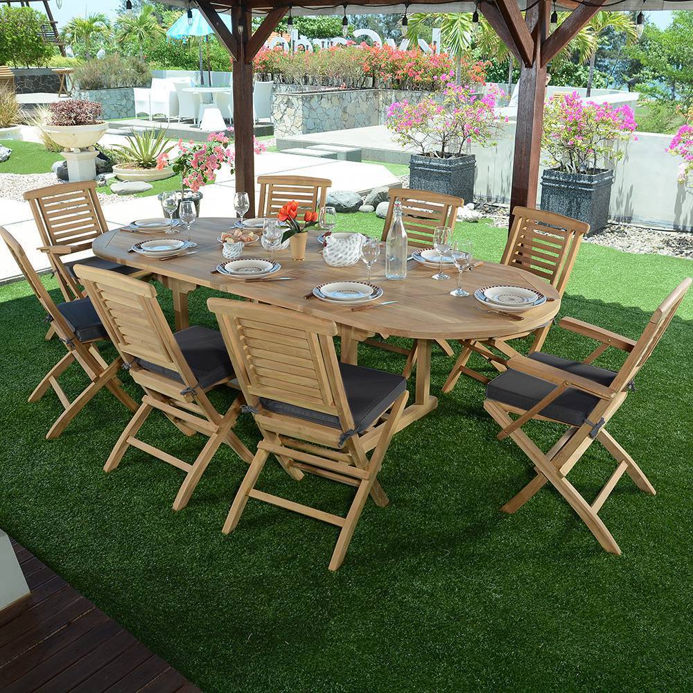 Coussin Gris pour chaises et fauteuils pliants - TECK'Attitude - Imagen 6