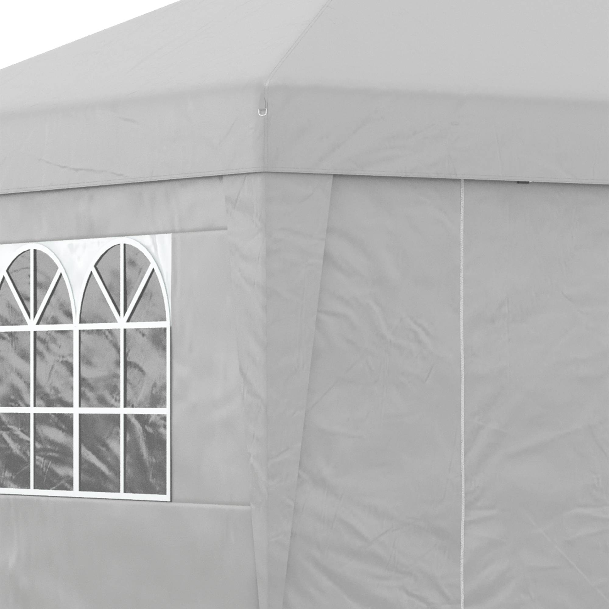 Outsunny - Tonnelle de jardin pop-up pliante 3x3m anti-UV 30+ avec fenêtres parois latérales sac de transport et sacs de sable gris - Outsunny - Image 10