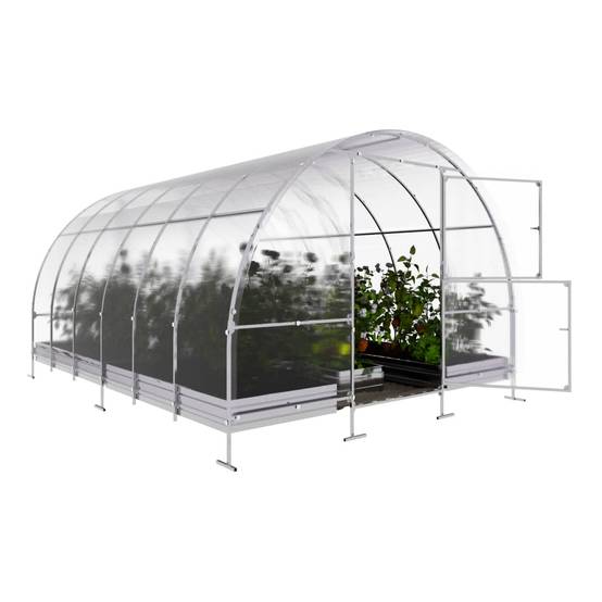 KLASIKA GREENHOUSES - Serre KLASIKA EASY 3 x 4 m (12 m²), 4 mm avec revêtement en polycarbonate - Image 4