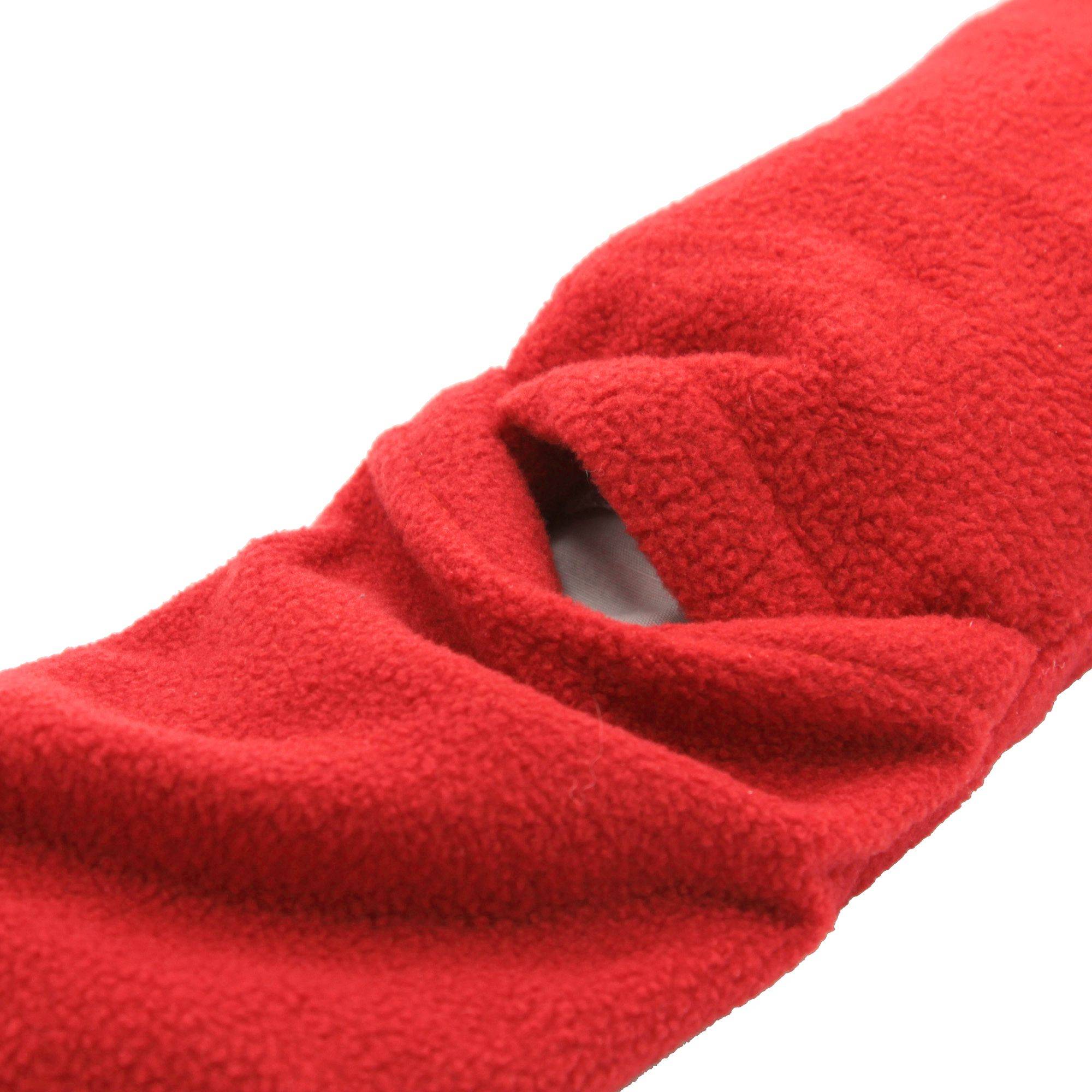 Tour De Cou Chauffant Réfrigérant FISHTEC Graines De Lin Lavande Chaud Froid Douleurs Cervicales Tissu Polaire Doux Housse Lavable 43x12x3 Cm - Image 4