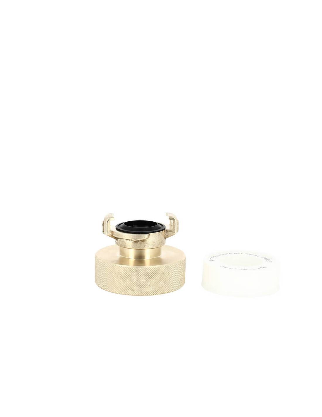 Raccord cuve eau S60X6 laiton - Raccord express mâle - Imagen 3