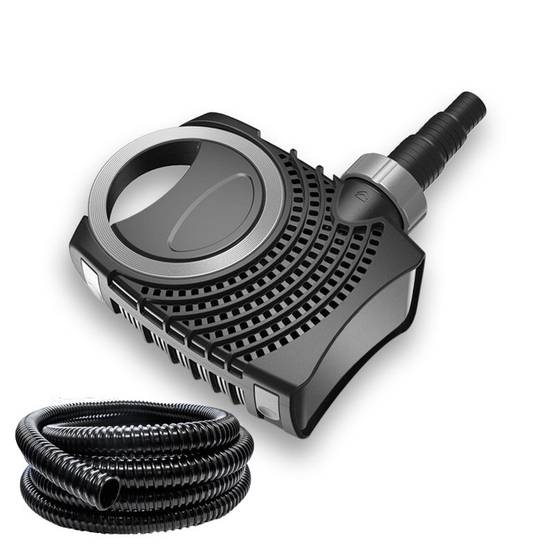 Pompe Bassin De Jardin 4500 l/h NÉO 5m de tuyau 25mm inclus, Utilisation Dans l'eau