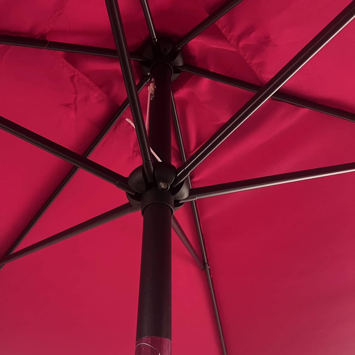 Happy Garden - Parasol droit HAPUNA rectangulaire 2x3m fuchsia - HAPPY GARDEN - Imagen 5