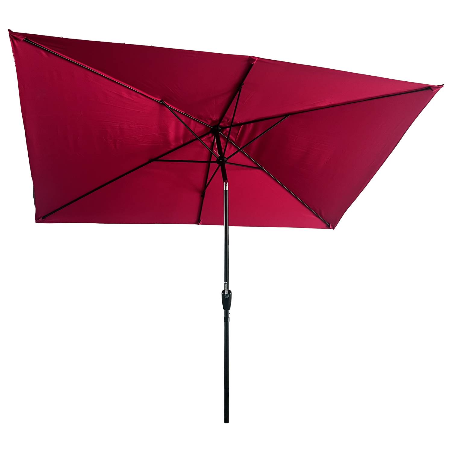 Happy Garden - Parasol droit HAPUNA rectangulaire 2x3m fuchsia - HAPPY GARDEN - Imagen 4