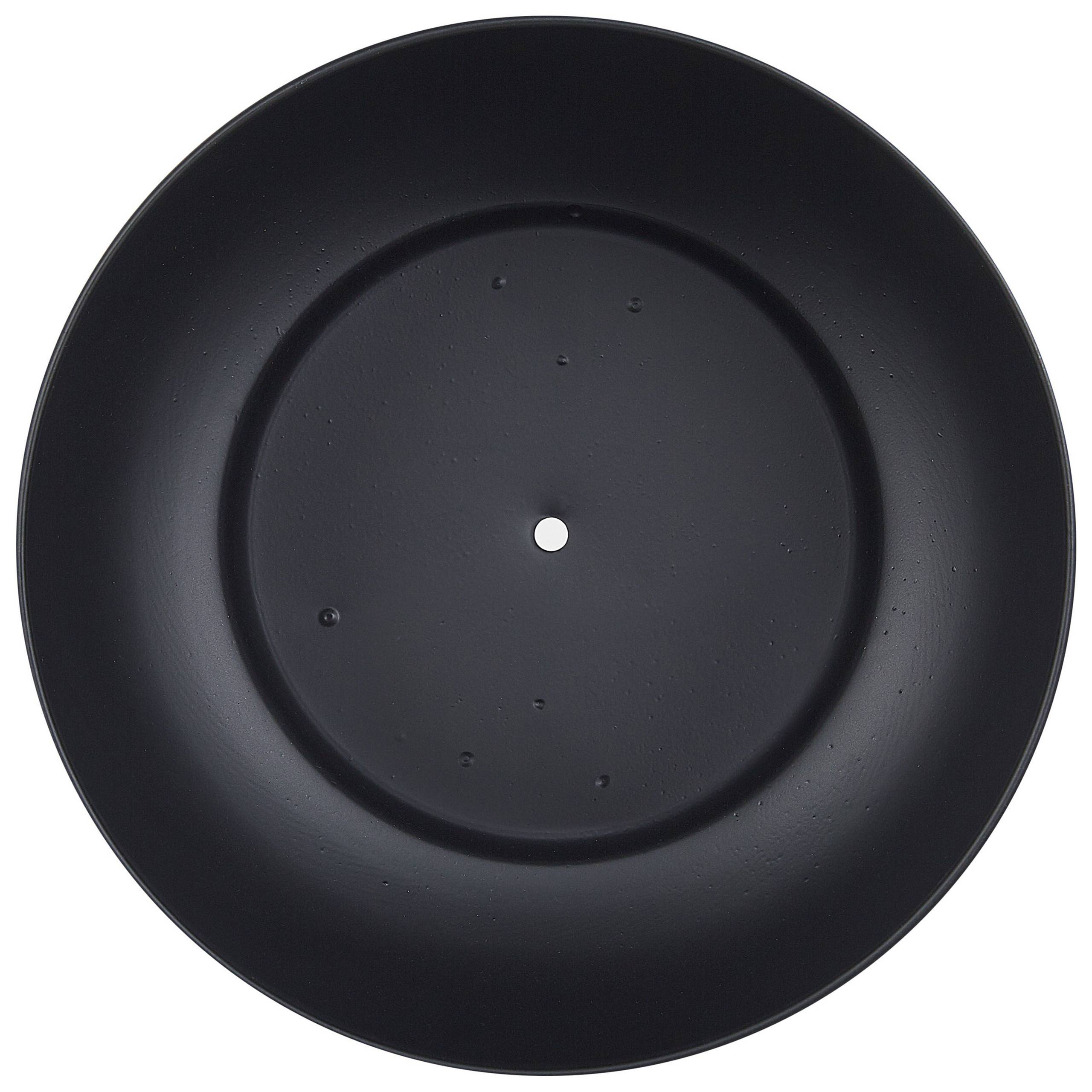 Beliani - Cache-pot d'extérieur Métal Noir AGROS - Beliani - Imagen 4