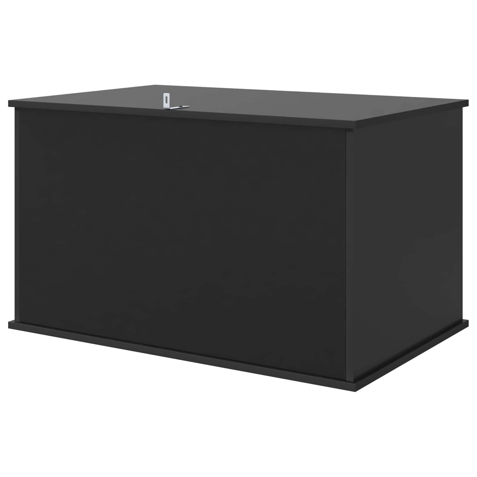 Vidaxl - Maison pour chat Noir 85 x 55 x 50 cm Bois d'ingénierie vidaXL 8000735 - Image 9