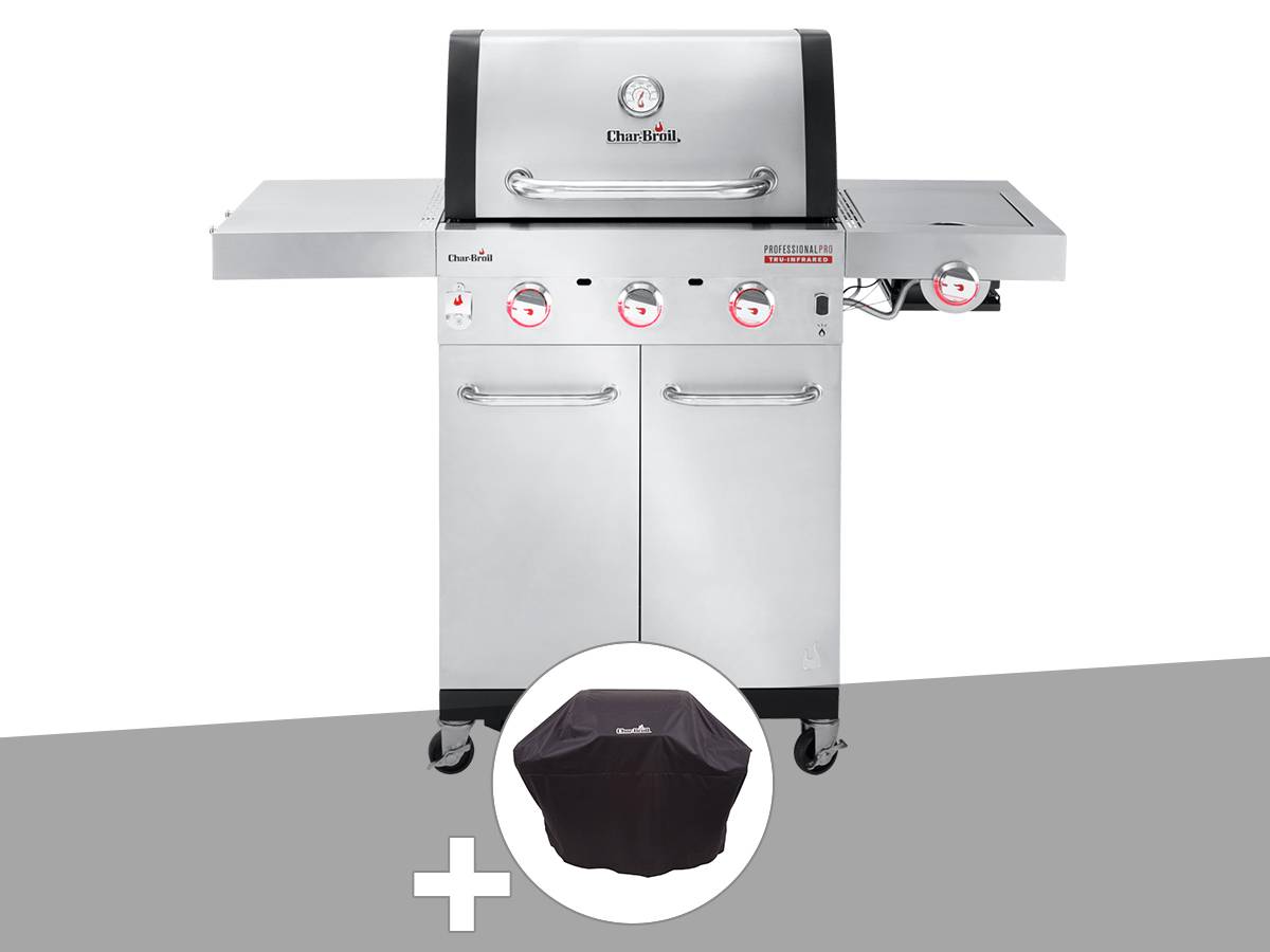 Char-broil - Barbecue à gaz Professional Pro S 3 + Housse de protection - Char-Broil - Imagen 1