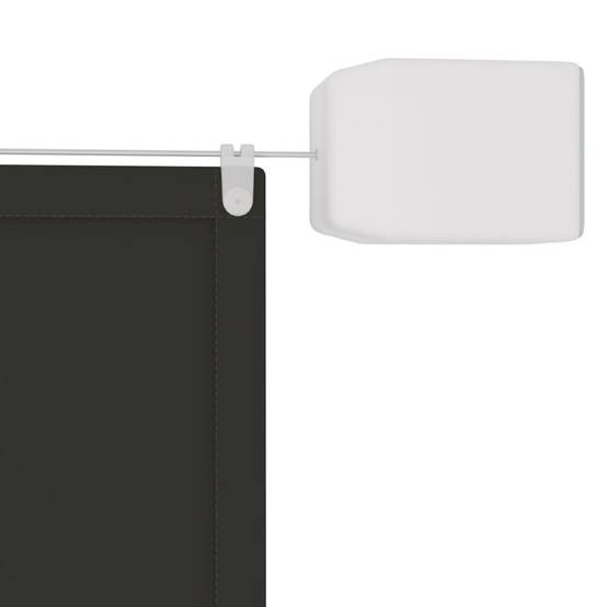 Store banne | Auvent vertical Anthracite 140x420 cm Tissu oxford Maison Chic - Image 4