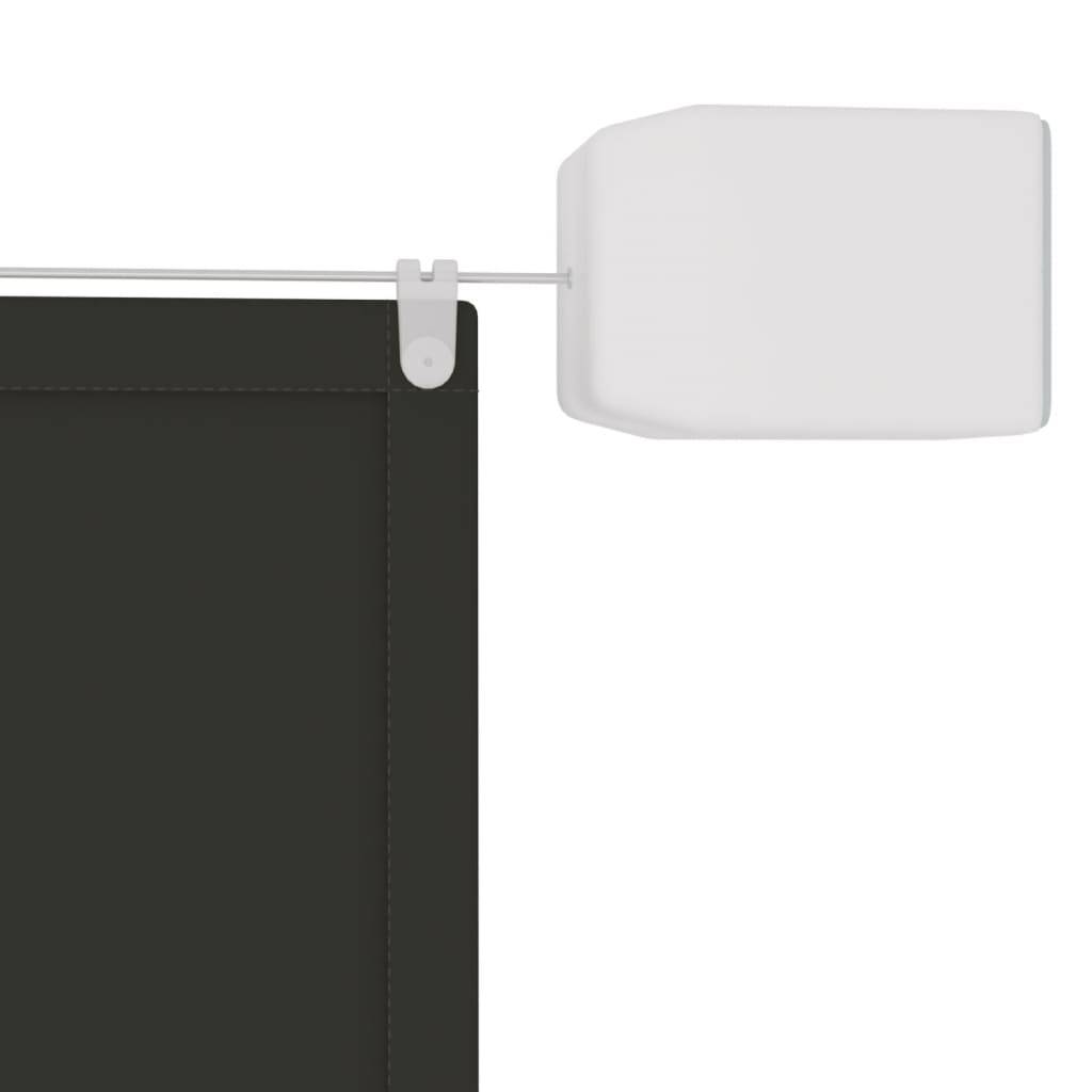 Store banne | Auvent vertical Anthracite 140x420 cm Tissu oxford Maison Chic - Image 4