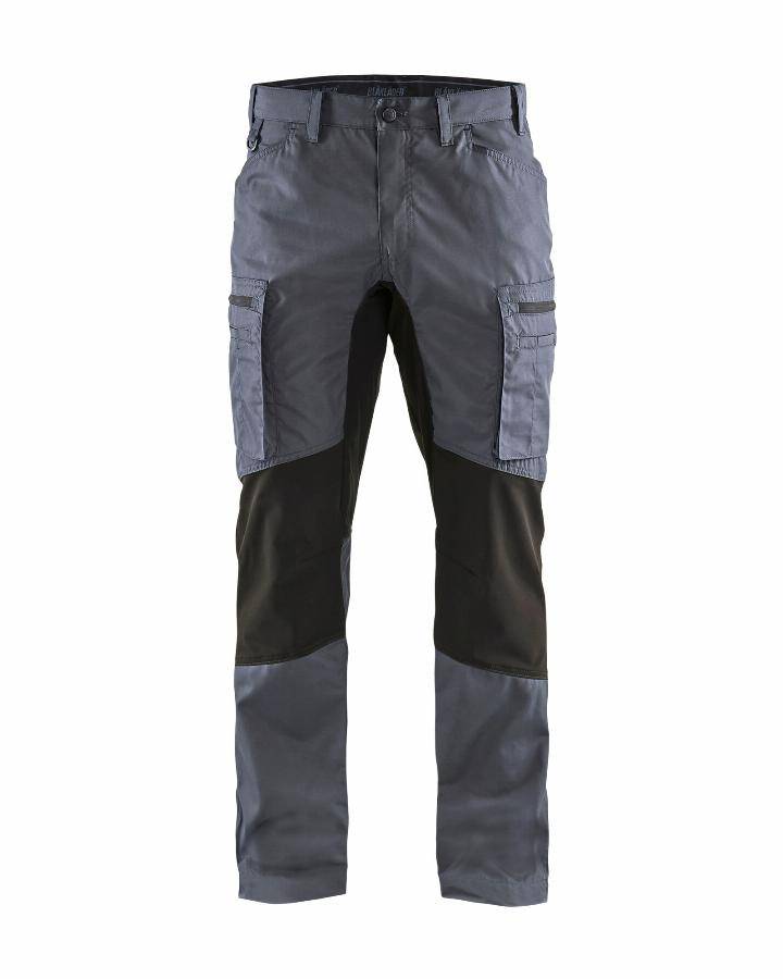 Pantalon maintenance BLAKLADER Stretch T.42 - GRIS CLAIR/NOIR - 145918459499-42