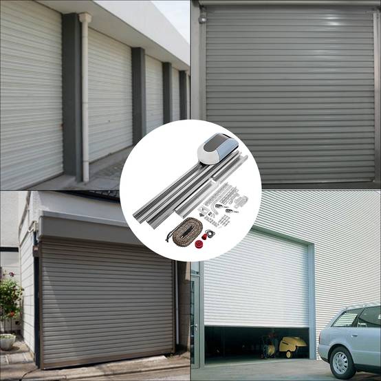 VEVOR Motorisation portail garage 800N, code roulant. Pour porte basculante/sectionnelle. 154W max. - Image 7