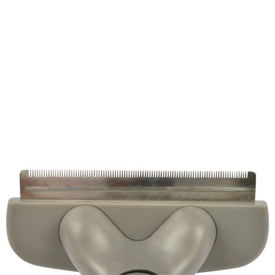Love Story - Brosse pour Chien & Chat "Sous Poils" 16cm Gris - Image 2