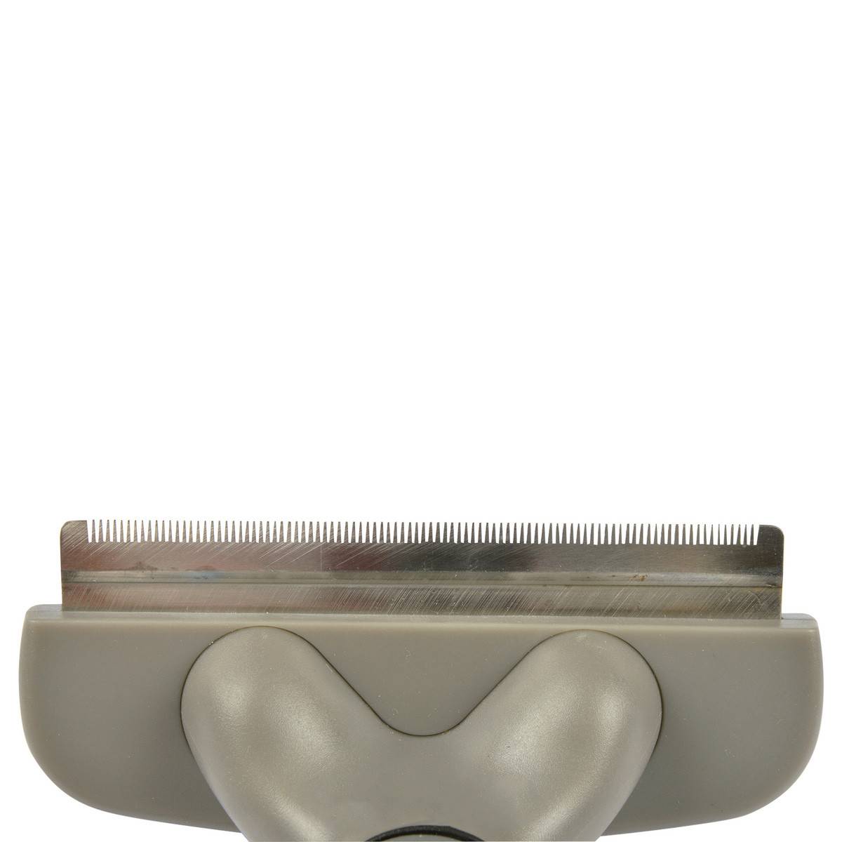 Love Story - Brosse pour Chien & Chat "Sous Poils" 16cm Gris - Image 2