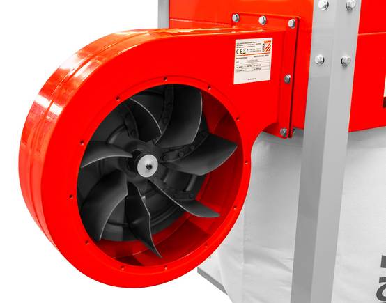 Aspirateur à copeaux de bois 160 litres - 2 200W - 400 V - triphasé Holzmann - Image 2