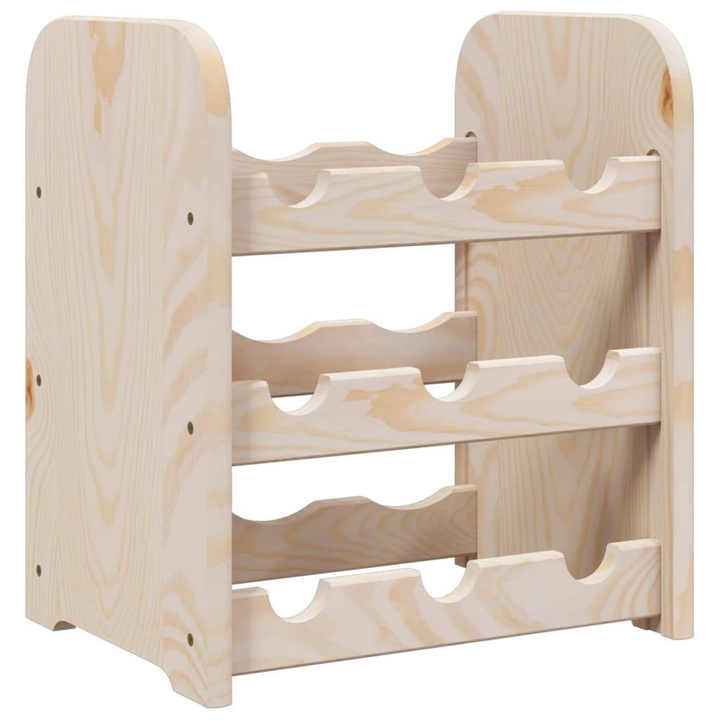 Autre - Casier à vin 33x25x37 cm bois de pin massif - Image 2
