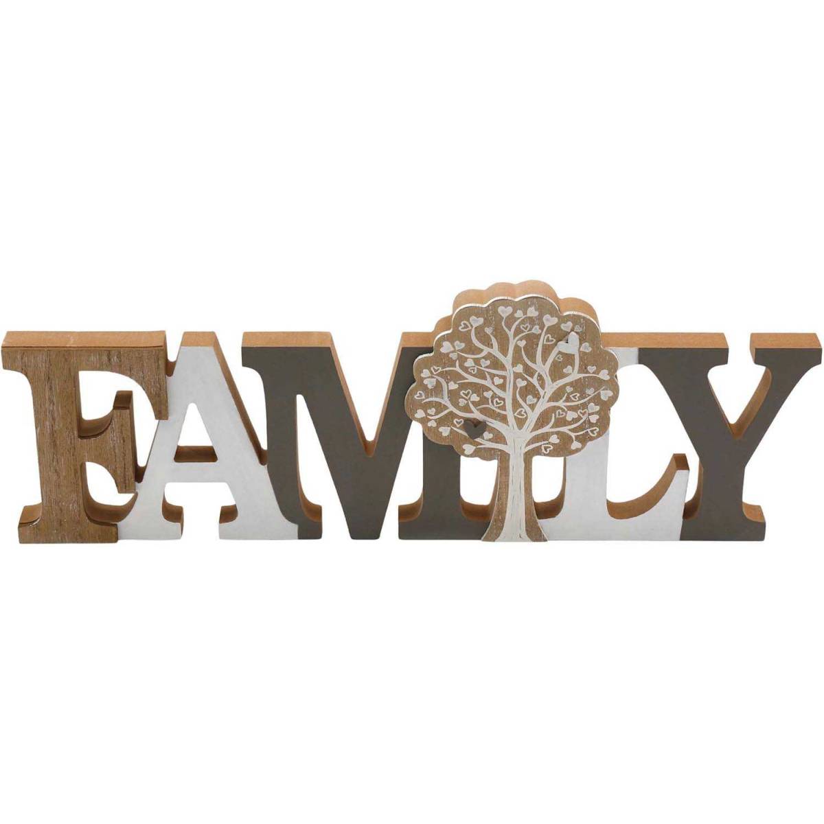 Sil - Décoration à poser Family 40 x 14 cm