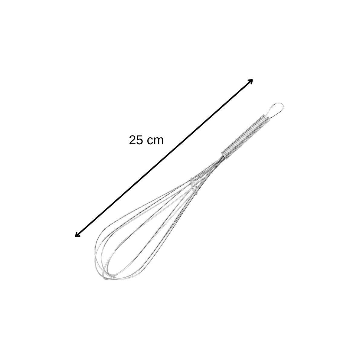 Fouet de cuisine et pâtisserie en inox 25 cm Zenker - Image 3