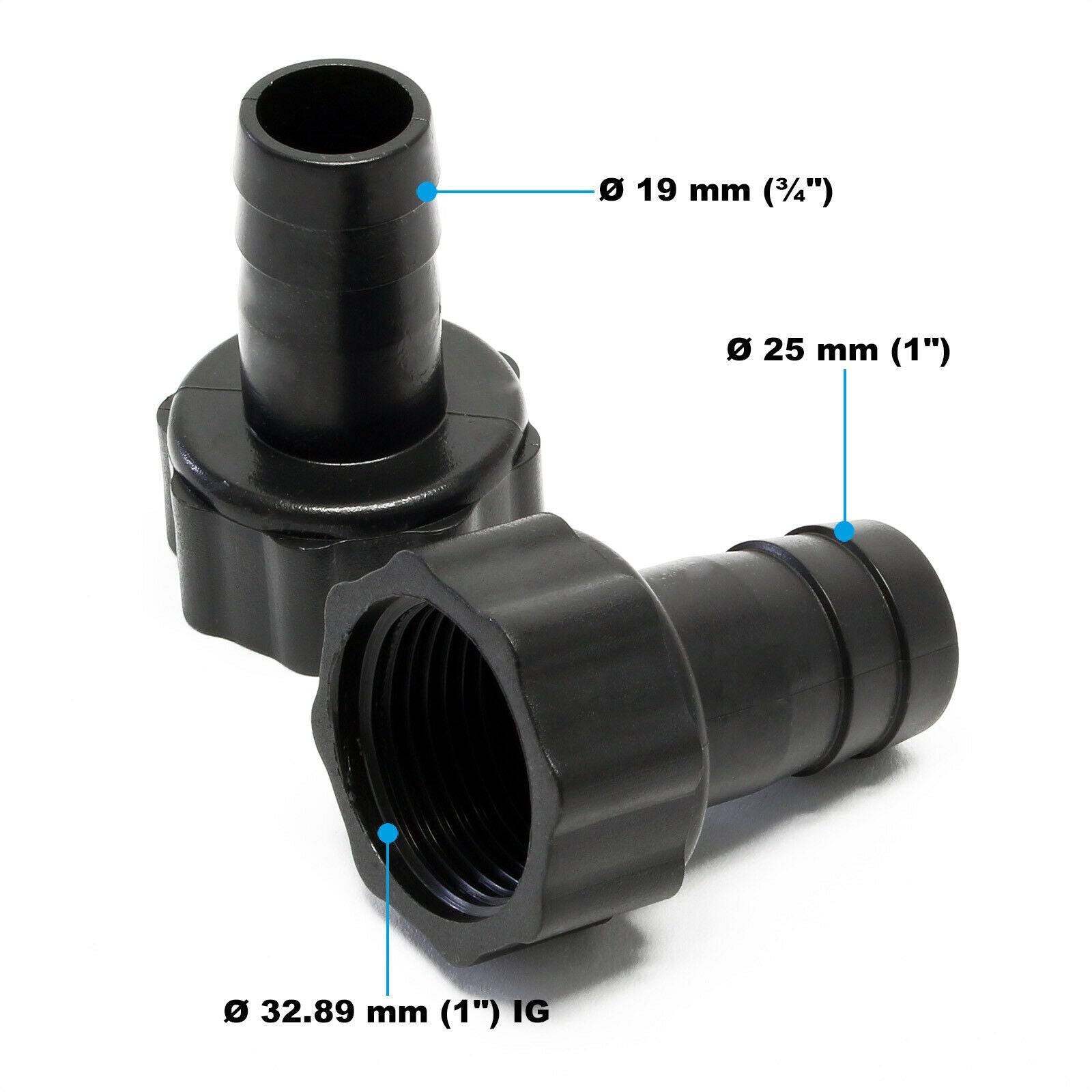 Helloshop26 - Pompe à eau de bassin filtre filtration cours d'eau eco aquarium petit étang eco 4000 litres par heure 65 Watts - Imagen 5
