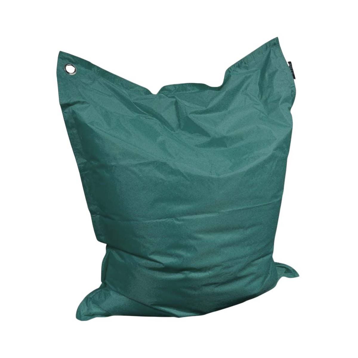 Jardindeco - Grand coussin uni Maxi XL Vert emeraude - Imagen 1