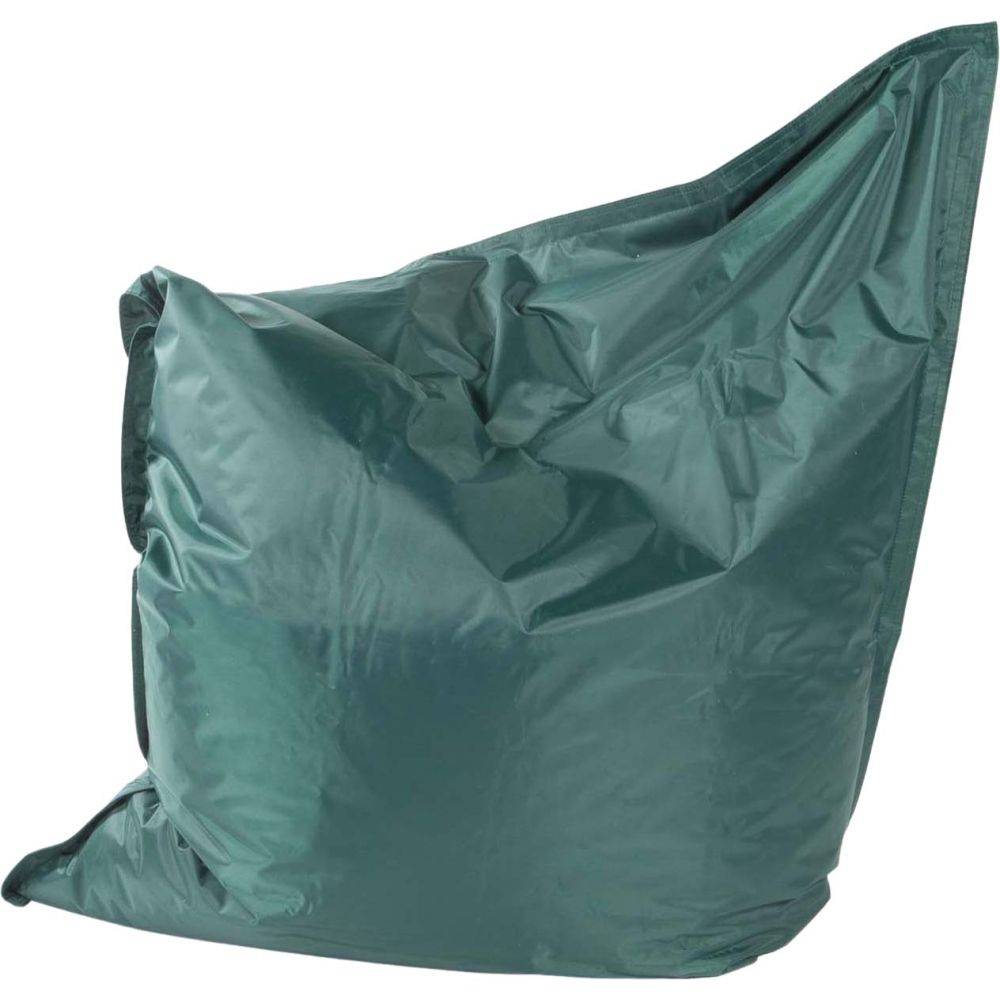 Jardindeco - Grand coussin uni Maxi XL Vert emeraude - Imagen 4