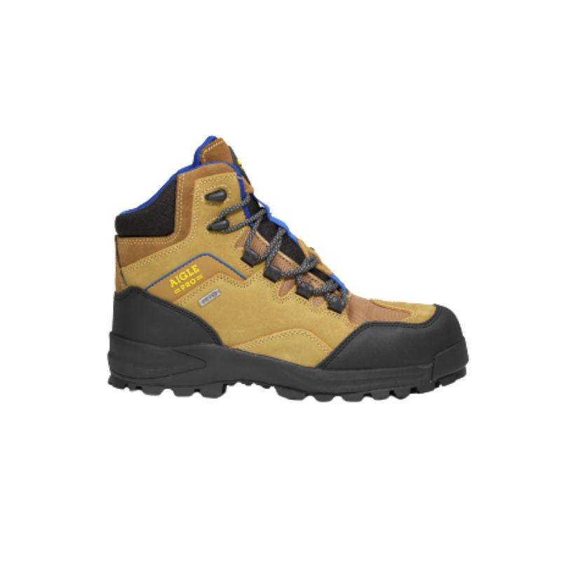 Chaussures de sécurité cuir AIGLE S3 NASSIO EVO CAMEL - étanche et respirante - taille 41 - AIGLE - Imagen 2