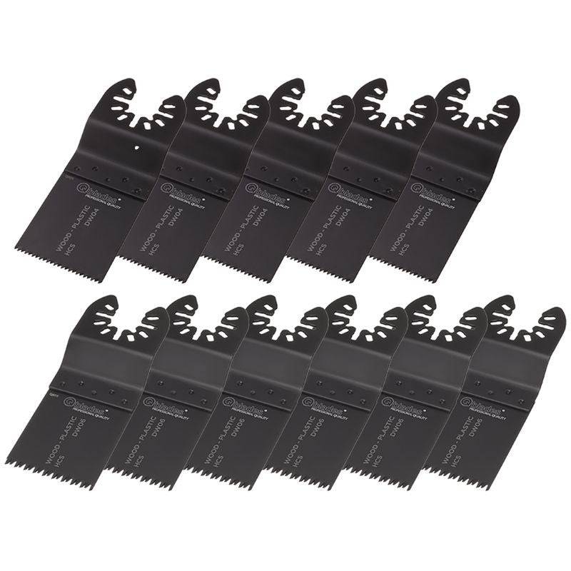 Qblades - Pack de 11 lames de scie QBLADES DW93 pour bois/plaque de plâtre/plastique 5x DW04 + 6x DW06 Qblades