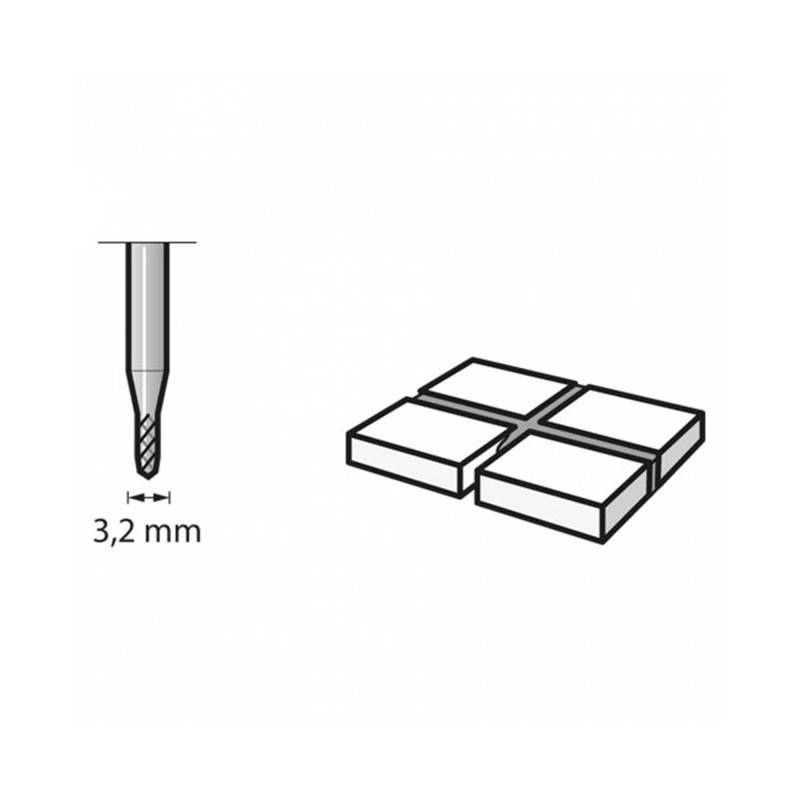 Fraise pour les joints de carrelage 1,6mm DREMEL - Image 2