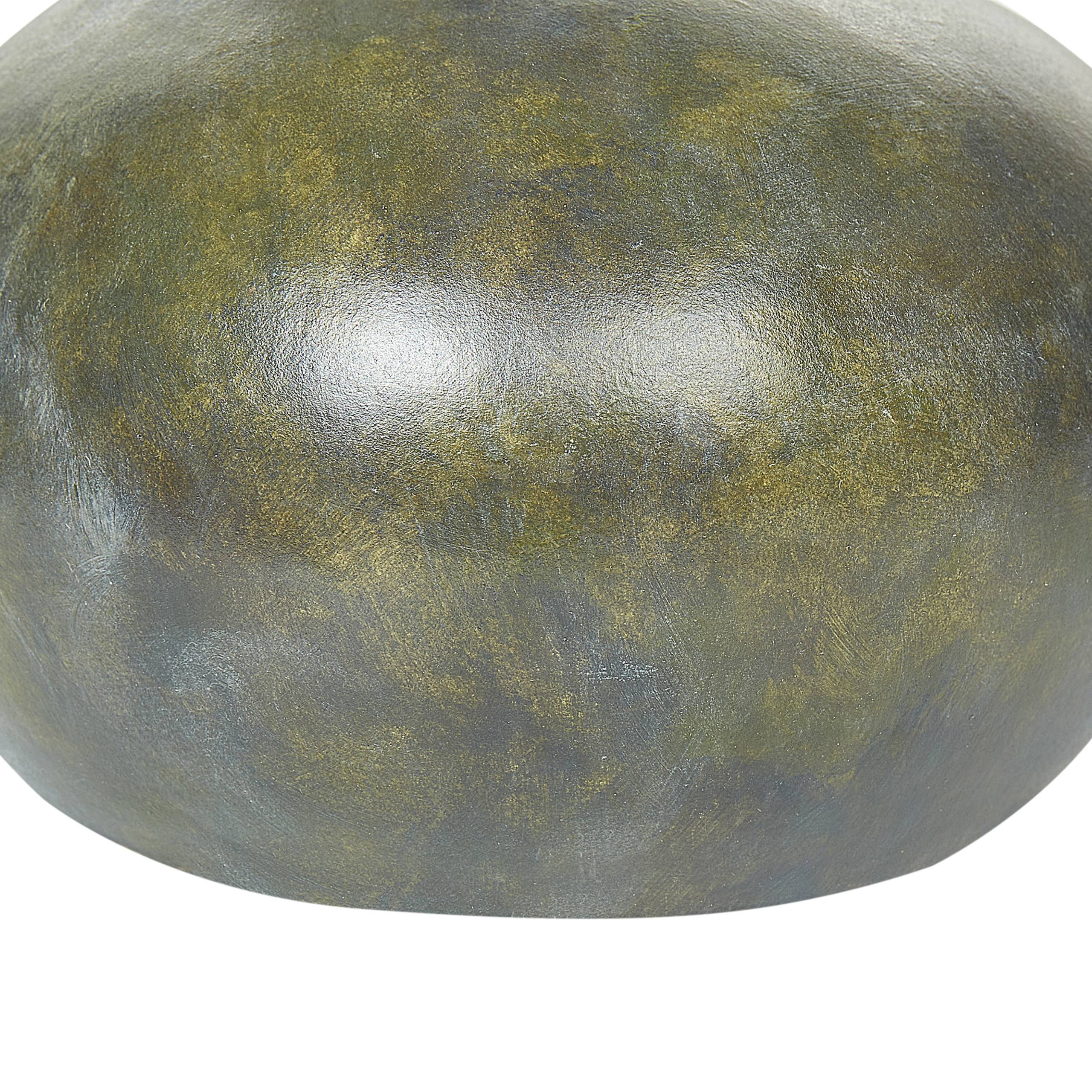 Beliani - Vase décoratif Terre cuite Gris KLANG - 19x17x18- Beliani - Image 6