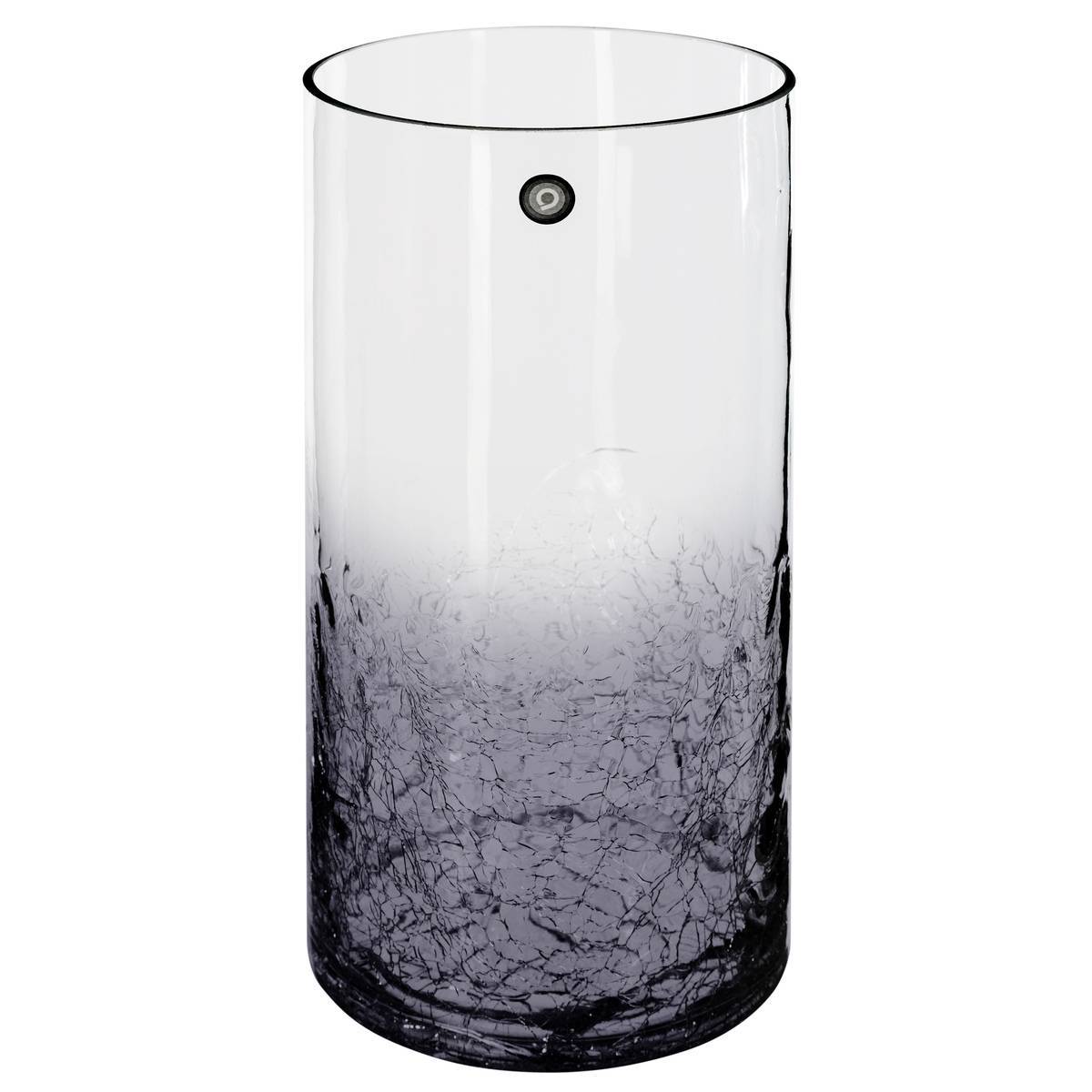 Atmosphera - Vase cylindre verre craquelé H30cm - Atmosphera Créateur d'intérieur - Imagen 1