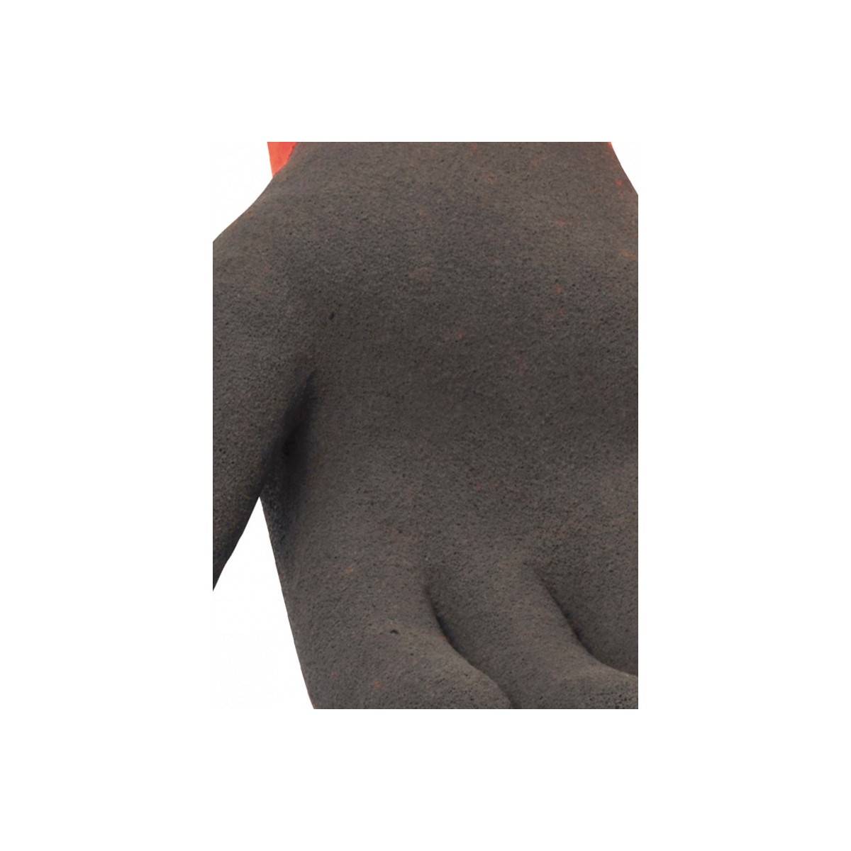 Gant protection FROID SINGER Taille 10 bouclette acrylique gratte enduction latex mousse paume poignet élastique - Imagen 2