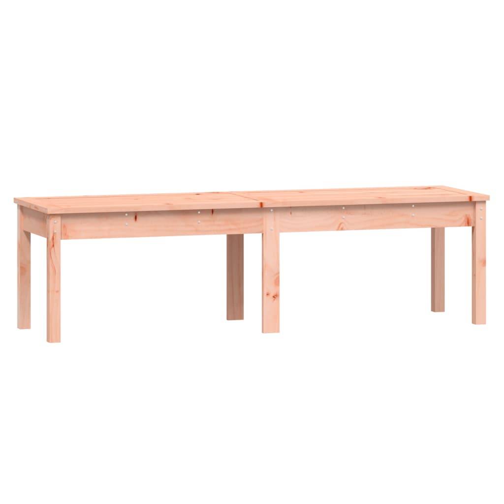 Helloshop26 - Banc de jardin meuble de patio d'extérieur terrasse à 2 places 159,5 x 44 x 45 cm bois massif de douglas - Imagen 1
