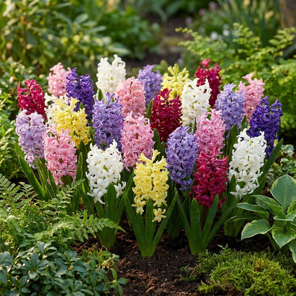 La Green Touch - Jacinthe en mélange de coloris - 20 bulbes - Image 2