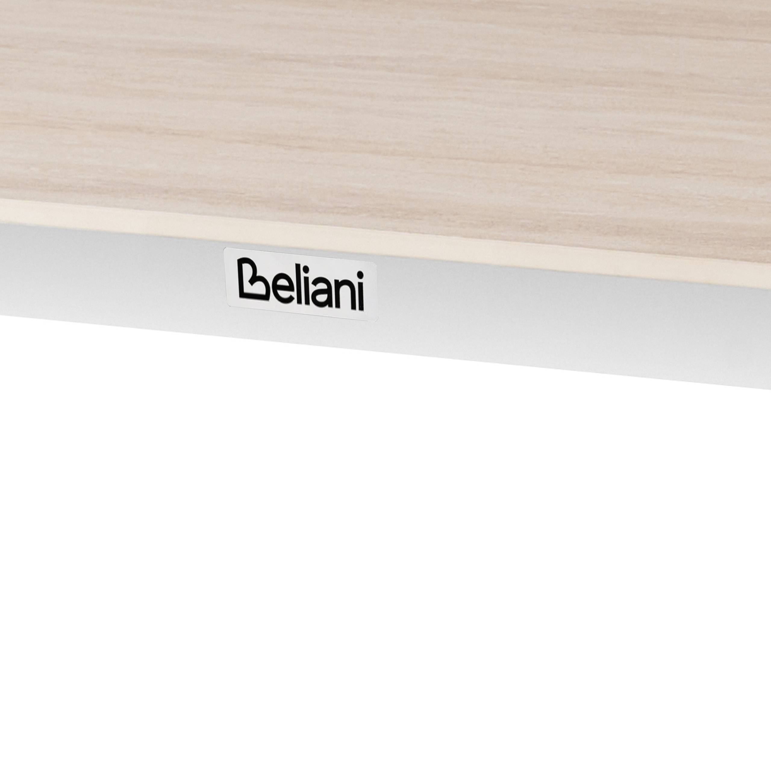 Beliani - Table de repas, 8 Personnes Pierre frittée Effet travertin FELETTO - 90x180x76- Beliani - Image 5