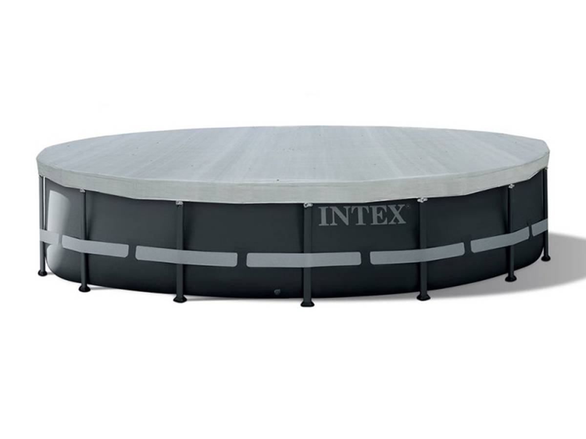 Bâche de protection Deluxe pour piscine tubulaire ronde Ø 5,49 m - Intex - Imagen 1