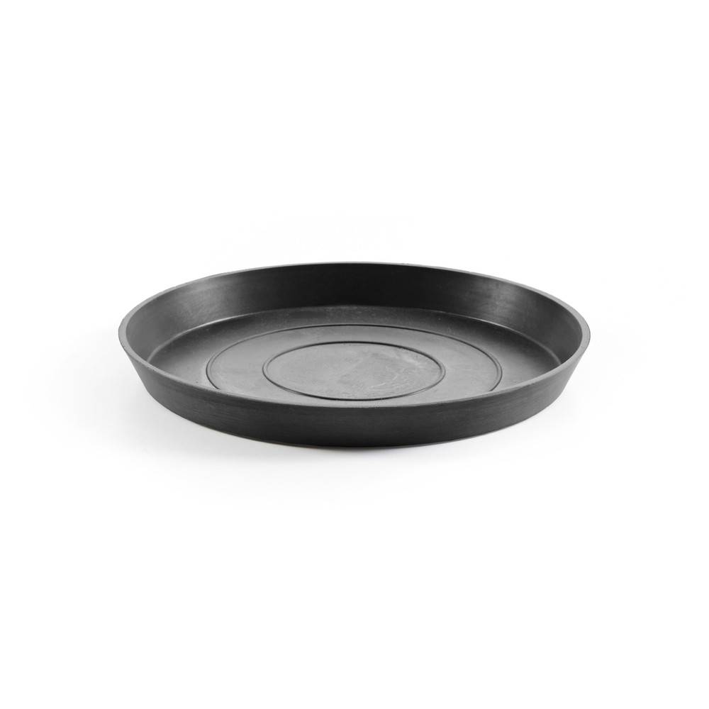 Ecopots - Soucoupe Round 30 Gris Foncé - Ø 28,7 x H. 3 cm ECOPOTS