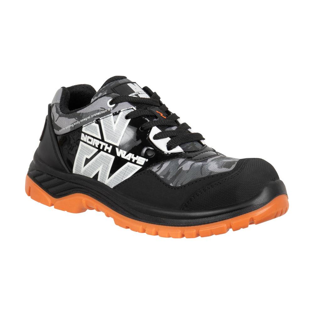 Nineworths - Taille 44 - POWELL - CHAUSSURES BASSES DE SÉCURITÉ - 7047 Noir , Woodland - Imagen 1