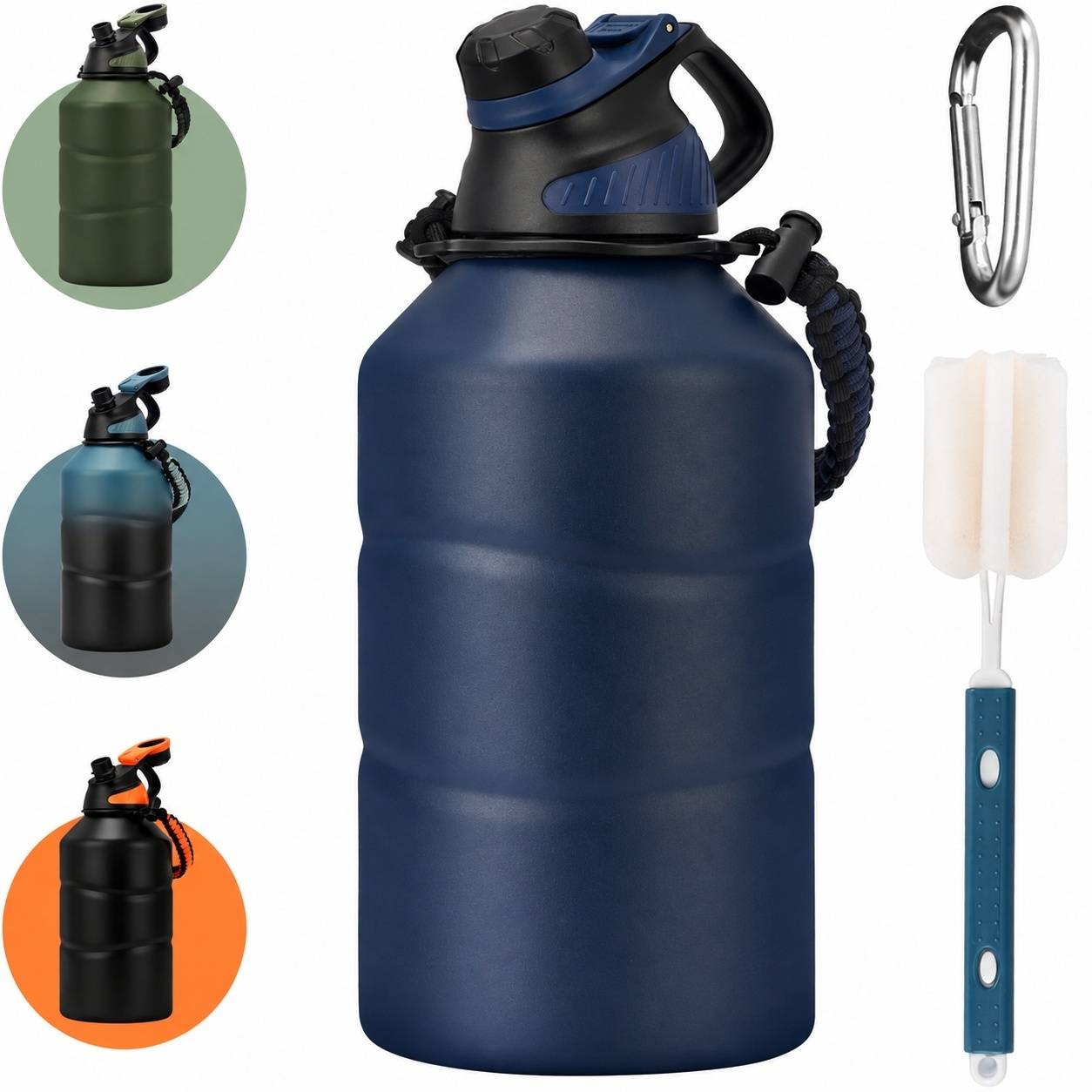 Bouteille Isotherme Acier Inoxydable 304 Isolation Double Parual Léger Pour Sport Randonnée Cyclisme - Image 1