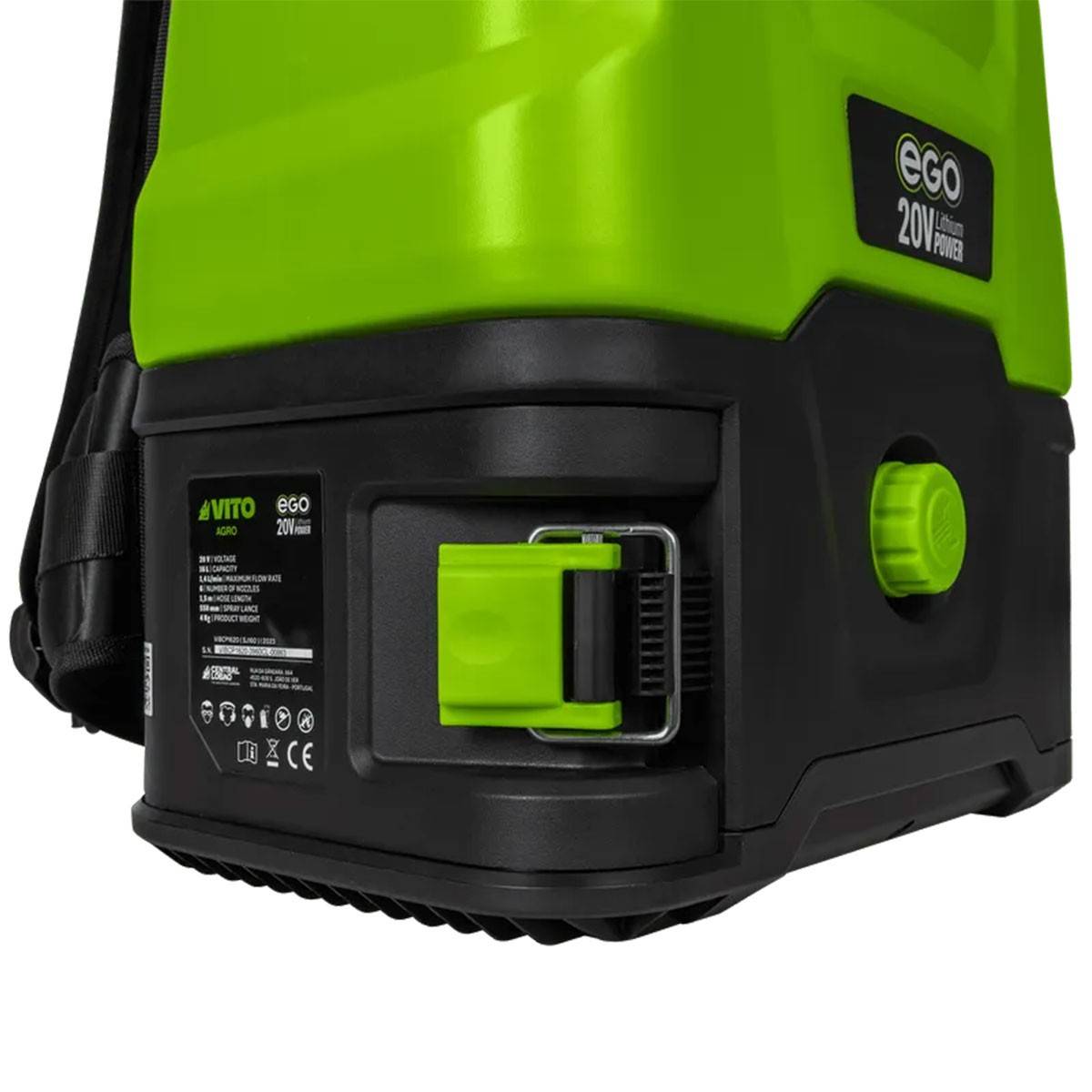 Pulvérisateur à Batterie 20V - 16L 5bar + Batterie Lithium 4Ah + Chargeur Végetaux jardin toitures VITO - Imagen 9