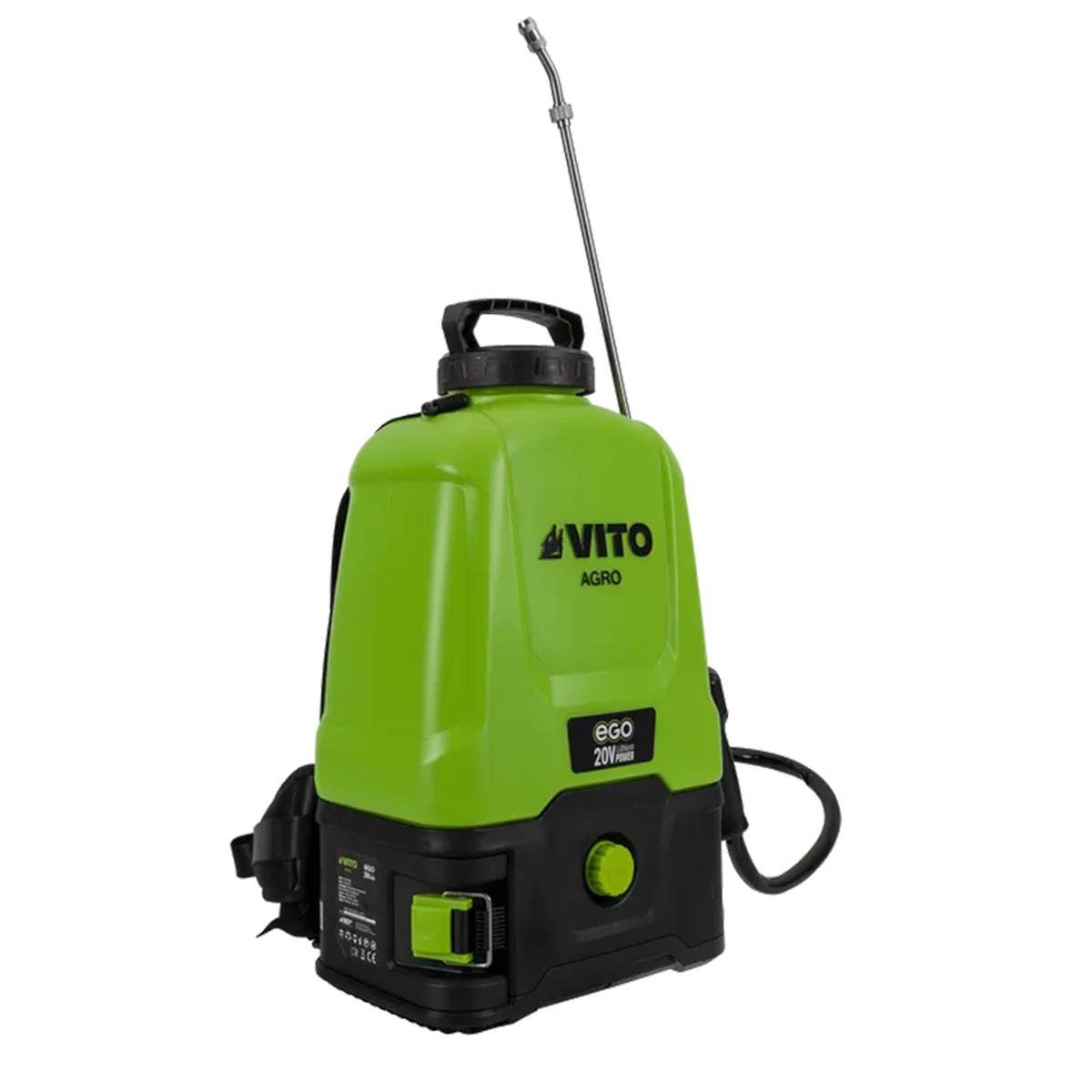 Pulvérisateur à Batterie 20V - 16L 5bar + Batterie Lithium 4Ah + Chargeur Végetaux jardin toitures VITO - Imagen 2