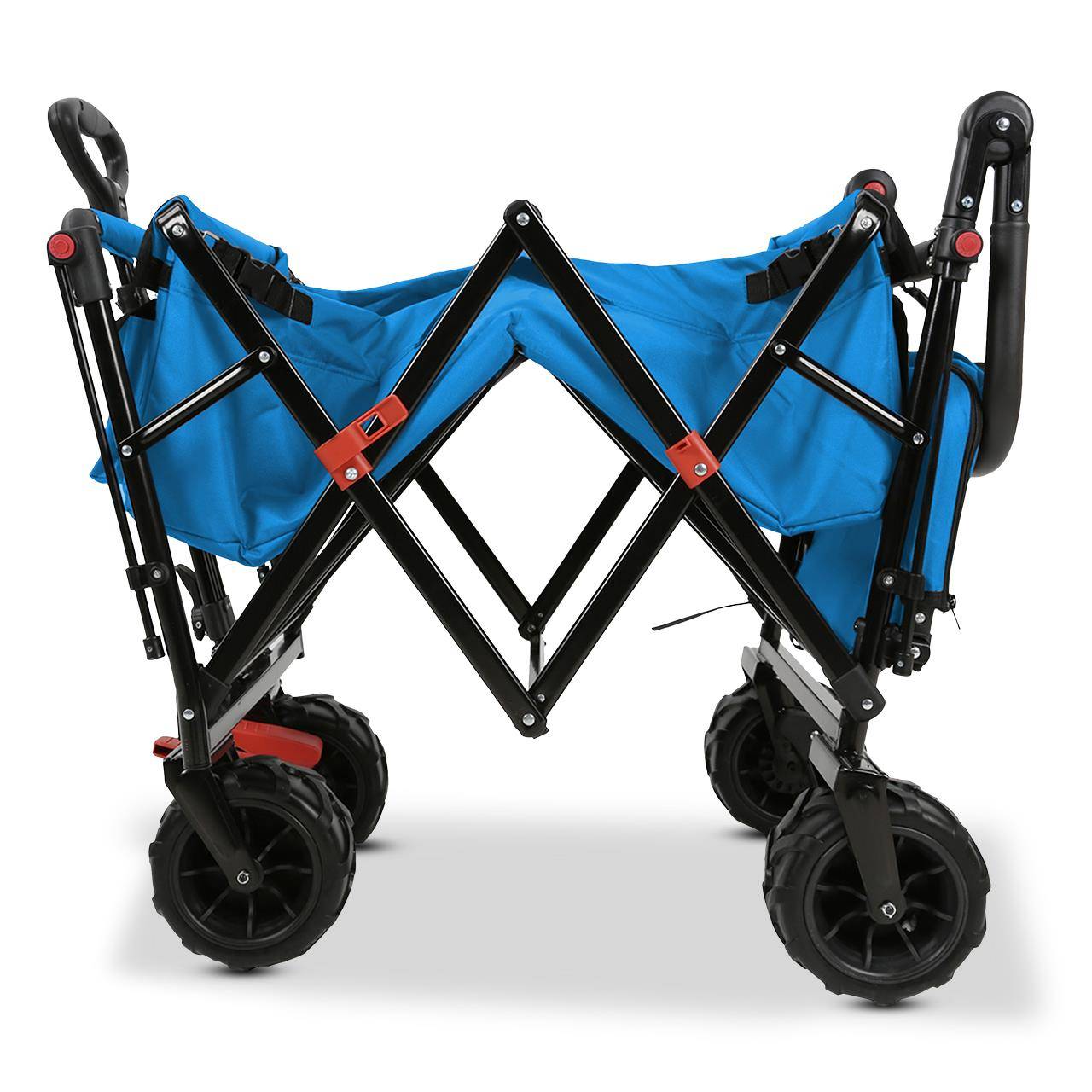 Chariot de plage pliable FUXLIFE FX-CTB800 Roues tout-terrain sable - Image 7