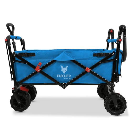 Chariot de plage pliable FUXLIFE FX-CTB800 Roues tout-terrain sable - Image 6