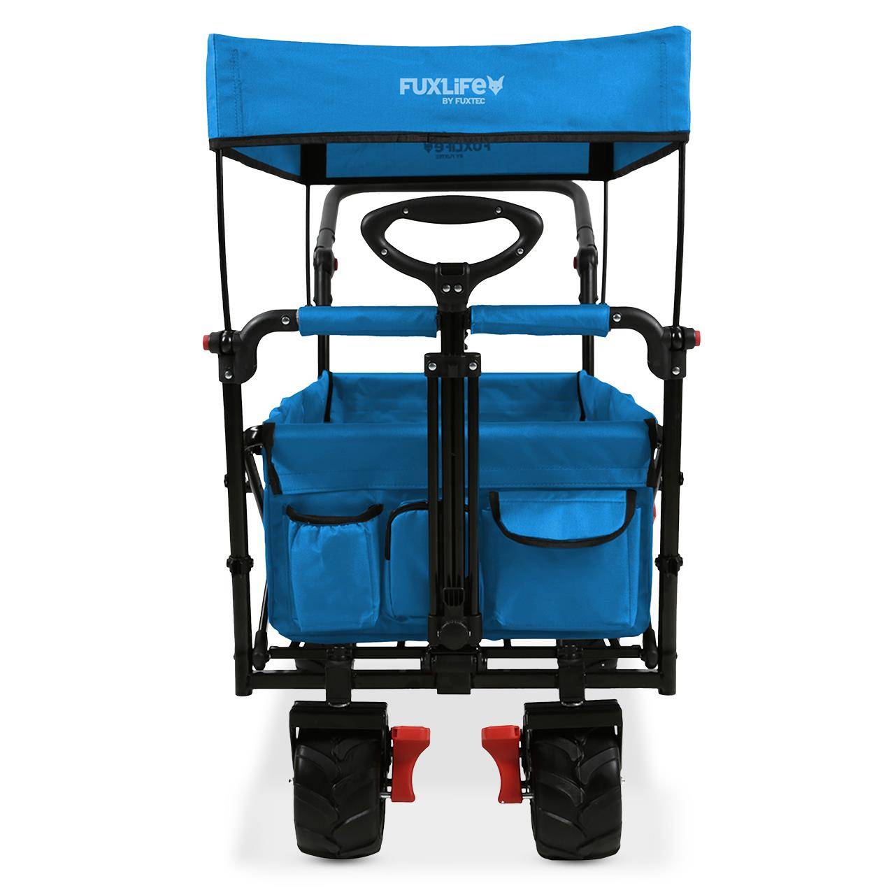 Chariot de plage pliable FUXLIFE FX-CTB800 Roues tout-terrain sable - Image 4