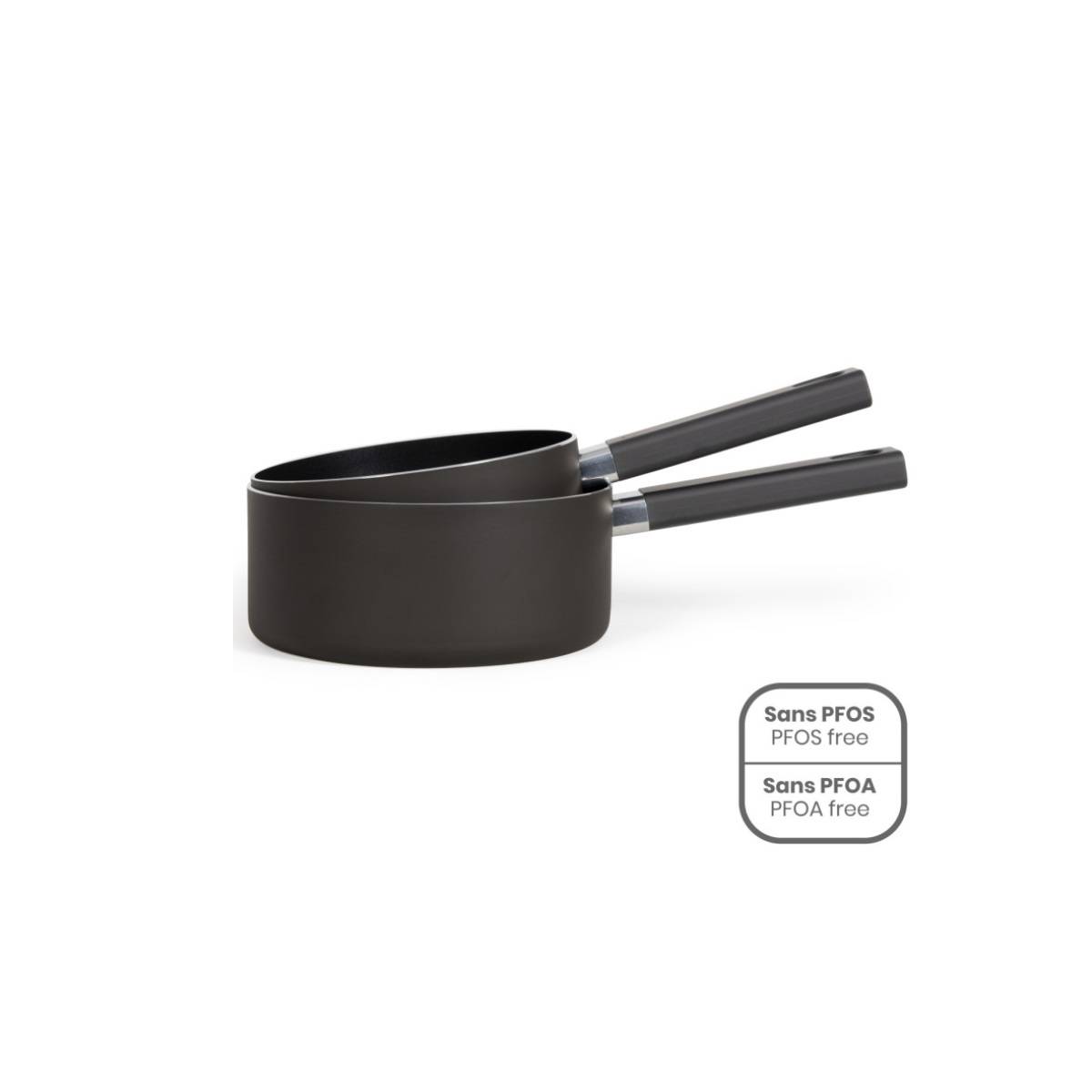 Livoo - Set 2 casseroles aluminium 18 / 20 cm MEP154N Livoo - Image 1