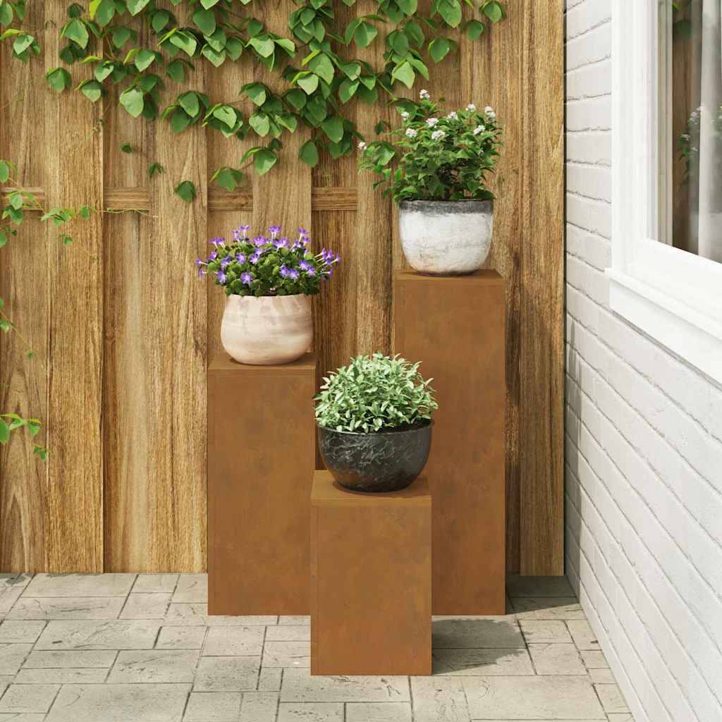 Support plante Prolenta Orange brûlé 24 X 24 X 75 cm - P95012O - Image 4