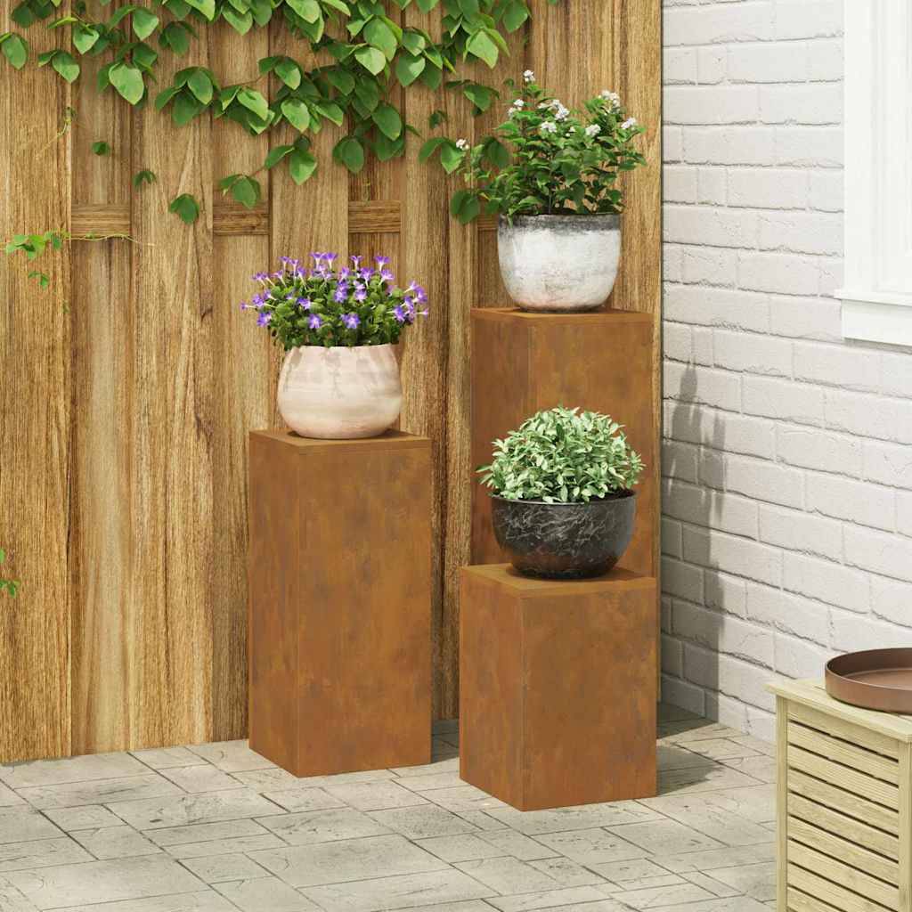 Support plante Prolenta Orange brûlé 24 X 24 X 75 cm - P95012O - Image 1