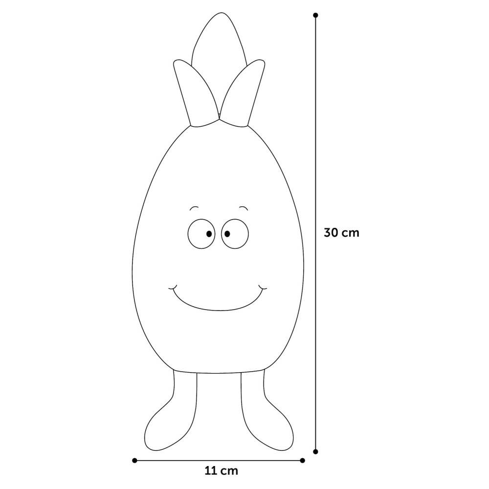Flamingo - Peluche fruity Ananas jaunes 30 cm pour chien - Imagen 3