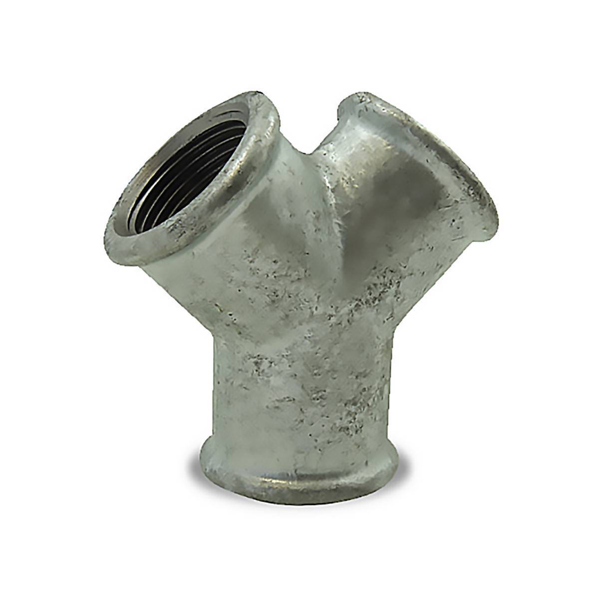 Distributeur "Y" F/F/F en fonte maléable - 1/2''